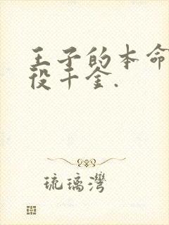 王子的本命是恶役千金.封面