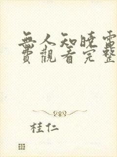 无人知晓电影免费观看完整版