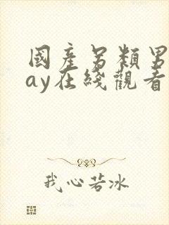 国产另类男同gay在线观看