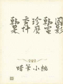 韩秀珍韩国财阀是什么电影