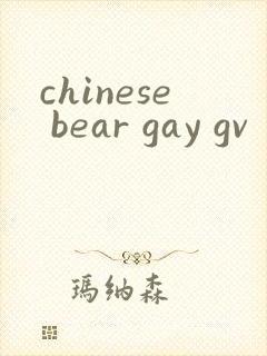 chinese bear gay gv