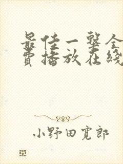 最佳一击全集免费播放在线观看