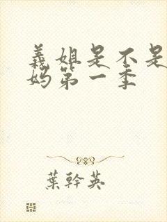 义姐是不是良妈妈第一季