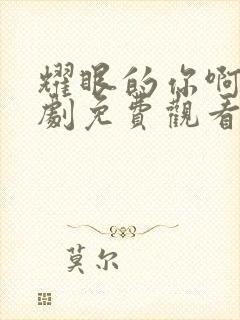 耀眼的你啊电视剧免费观看第五集