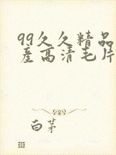 99久久精品国产高清毛片