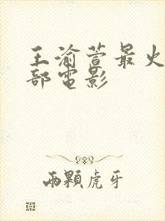 王渝萱最火的三部电影