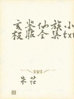 玄鉴仙族小说精校版全集txt