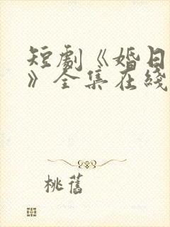 短剧《婚日情绝》全集在线播放免费