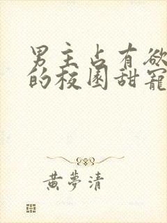 男主占有欲很强的校园甜宠文小说