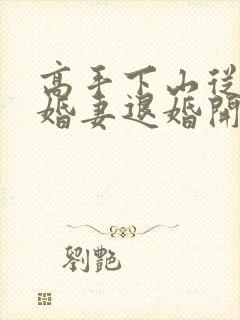 高手下山从跟未婚妻退婚开始全集