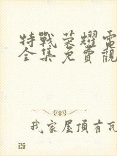 特战荣耀电视剧全集免费观看可投屏封面