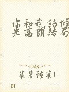 你和我的倾城时光高朗结局