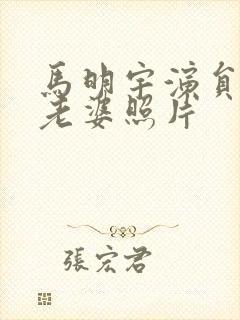 马明宇演员现任老婆照片