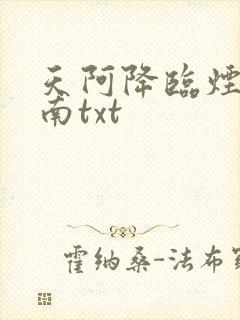 天阿降临烟雨江南txt封面