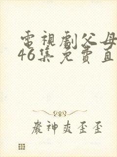 电视剧父母爱情46集免费直播