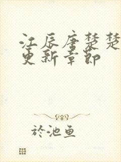 江辰唐楚楚最新更新章节