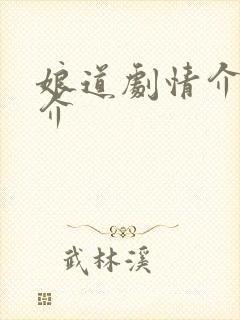 娘道剧情介绍简介封面