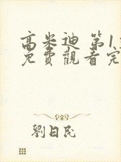 高米迪 第1季免费观看完整版高清