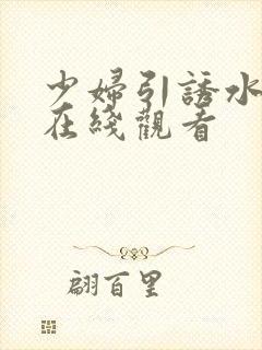 少妇引诱水电工在线观看