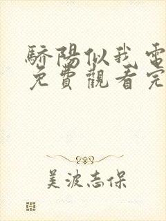 骄阳似我电视剧免费观看完整版24封面