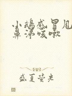 小鹅感冒甩头流鼻涕咳嗽