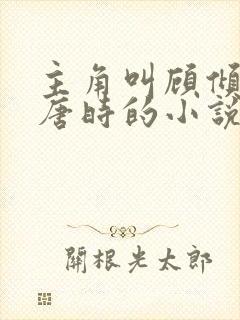 主角叫顾倾城和唐时的小说封面