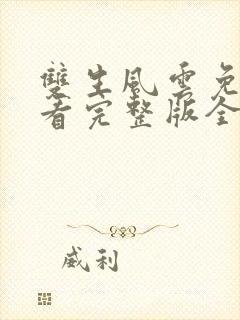 双生风云免费观看完整版全集