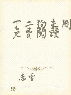丁二狗未删减版免费阅读