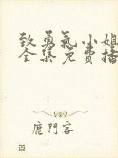 致勇气小姐短剧全集免费播放