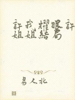 许我耀眼许妍的姐姐结局