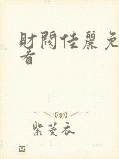 财阀佳丽免费观看封面