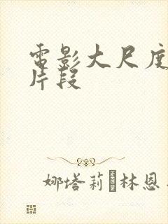 电影大尺度床戏片段