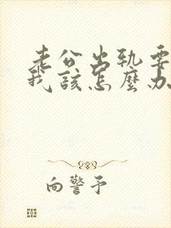 老公出轨要离婚我该怎么办呀封面