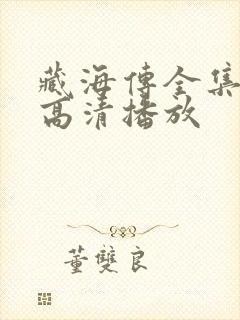 藏海传全集免费高清播放封面