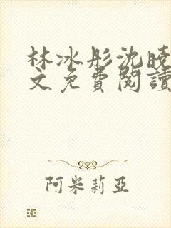 林冰彤沈晓啸全文免费阅读最新章节