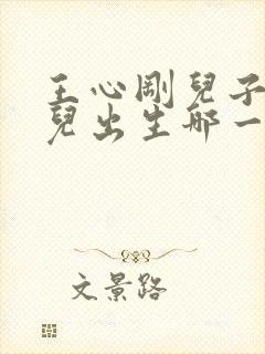 王心刚儿子和女儿出生哪一年