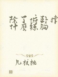 除了俯卧撑还有什么练胸