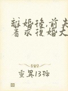 离婚后,前夫哭着求复婚大结局