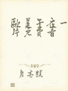 欧美午夜一级艳片免费看