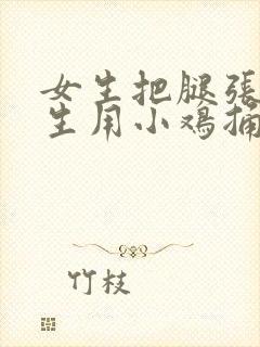 女生把腿张开男生用小鸡捅封面