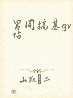 男同搞基gv网站