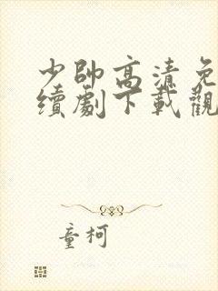 少帅高清免费连续剧下载观看