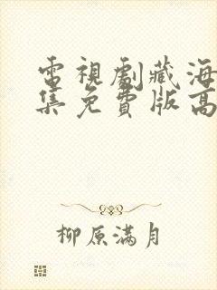 电视剧藏海传全集免费版高清下载