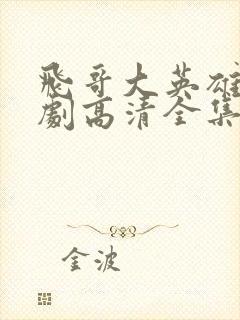 飞哥大英雄电视剧高清全集免费观看