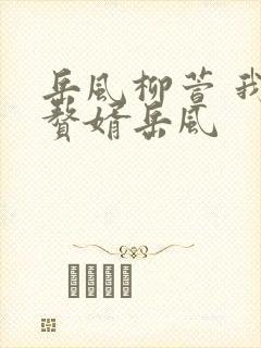 岳风柳萱 我是赘婿岳风