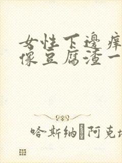 女性下边痒还有像豆腐渣一样的东西