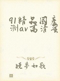 91精品国产亚洲av高清蜜臀