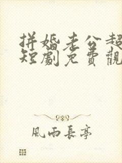 拼婚老公超能力短剧免费观看全集封面