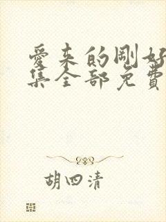 爱来的刚好60集全部免费