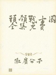 头领战士国语版全集免费封面